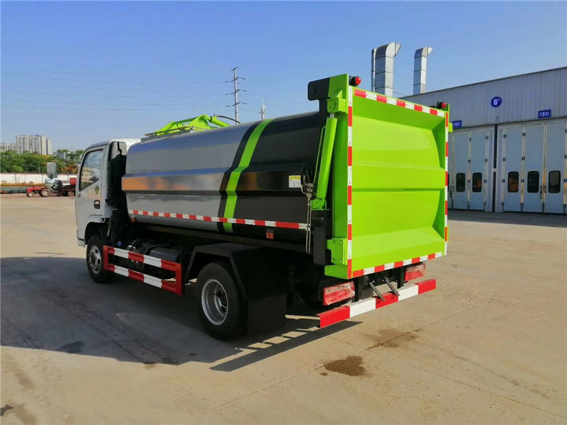 國(guó)六8方側(cè)裝壓縮垃圾車
